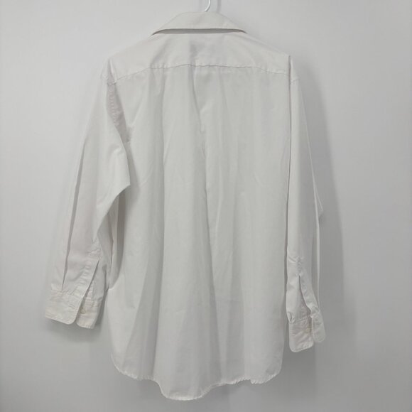 Christian Dior Monsieur Dress Shirt Mens Size 33- 17 White Long Sleeve Button Up - Picture 2 of 10